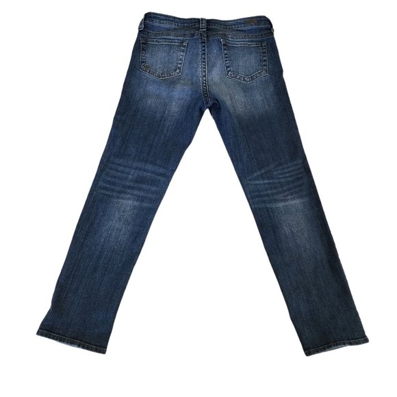 Kut from the Kloth Straight Leg Jeans Women's size 10 Short Denim Stretch 28x29 - Picture 5 of 8